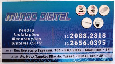 Antenas Parabólicas Mundo Digital  – Antenas em Guarulhos – CFTV