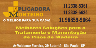 Aplicadora Monteiro – Pisos de Madeira em Butantã