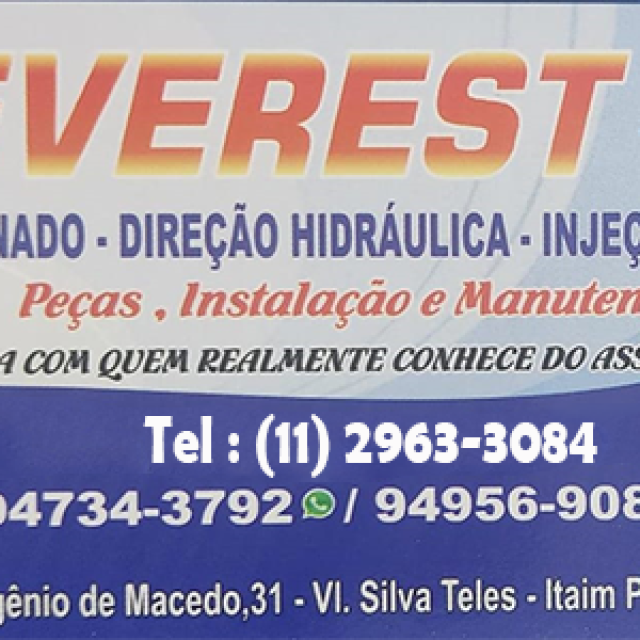 Everest Ar Condicionado para Veículos  em Itaim Paulista