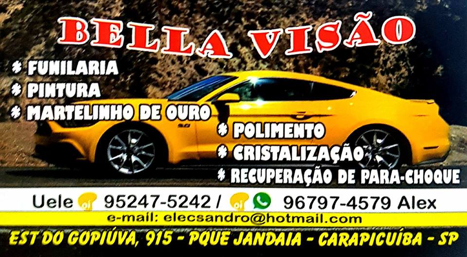 Bella Visão Funilaria e Pintura em Carapicuíba