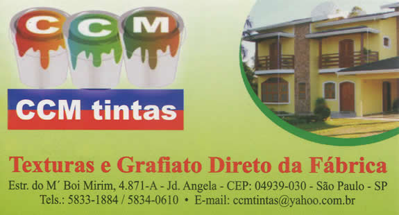 CCM Tintas em São Paulo
