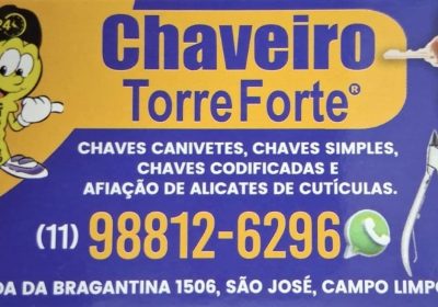 chaveiro em campo limpo paulista