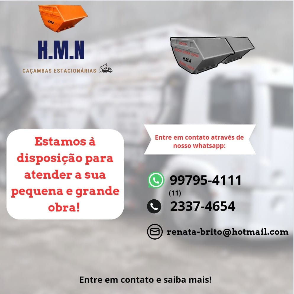 Coleta de Entulho em Cotia HMN