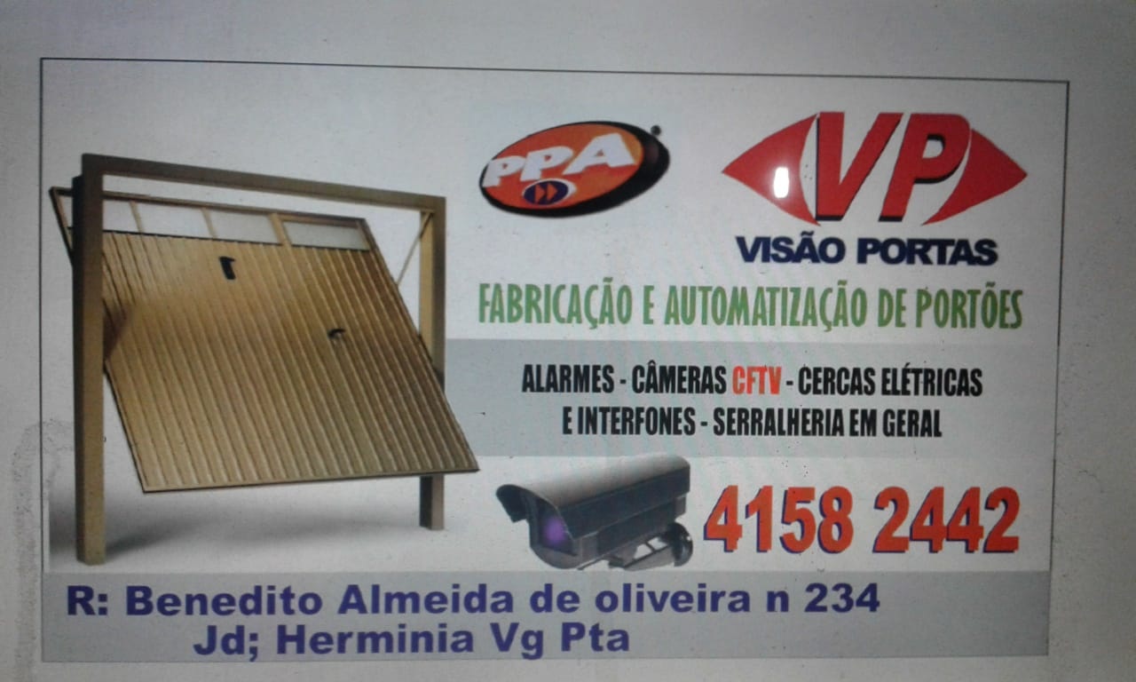 Visão Portas – Portões Automáticos em Vargem Grande Paulista