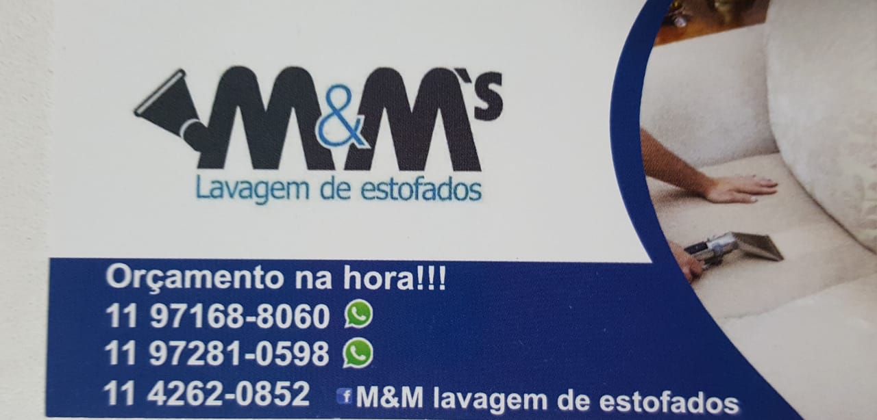 M&Ms Lavagem de Sofá em Cotia