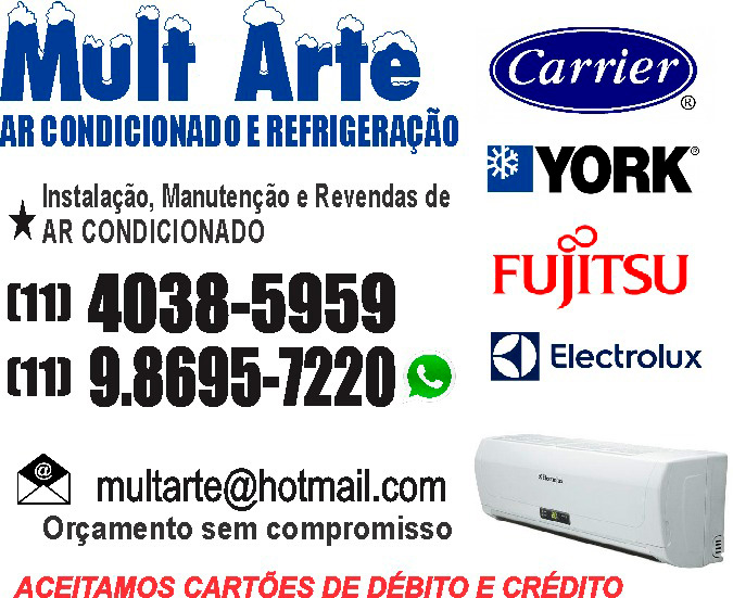 Mult Arte Ar Condicionado em Jundiai