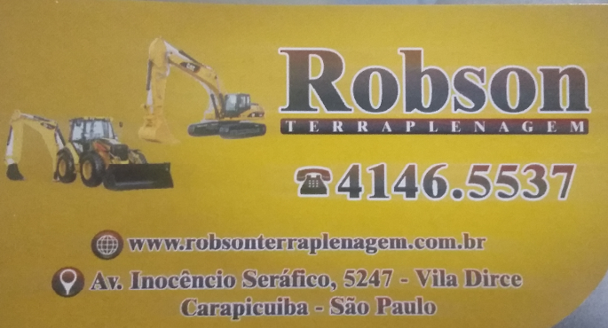 Robson Terraplanagem – Terraplanagem Em Carapicuíba – SP