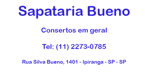 Sapataria Bueno em Ipiranga