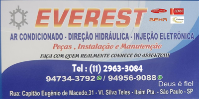 Everest Ar Condicionado para Veículos  em Itaim Paulista