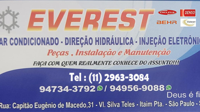 Everest Ar Condicionado para Veículos  em Itaim Paulista