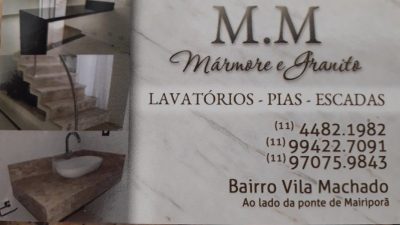 M.M Mármores e Granitos em Mairiporã