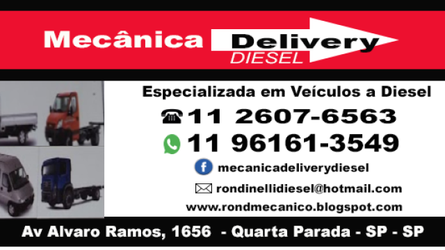 Mecânica Delivery Diesel na Zona Leste