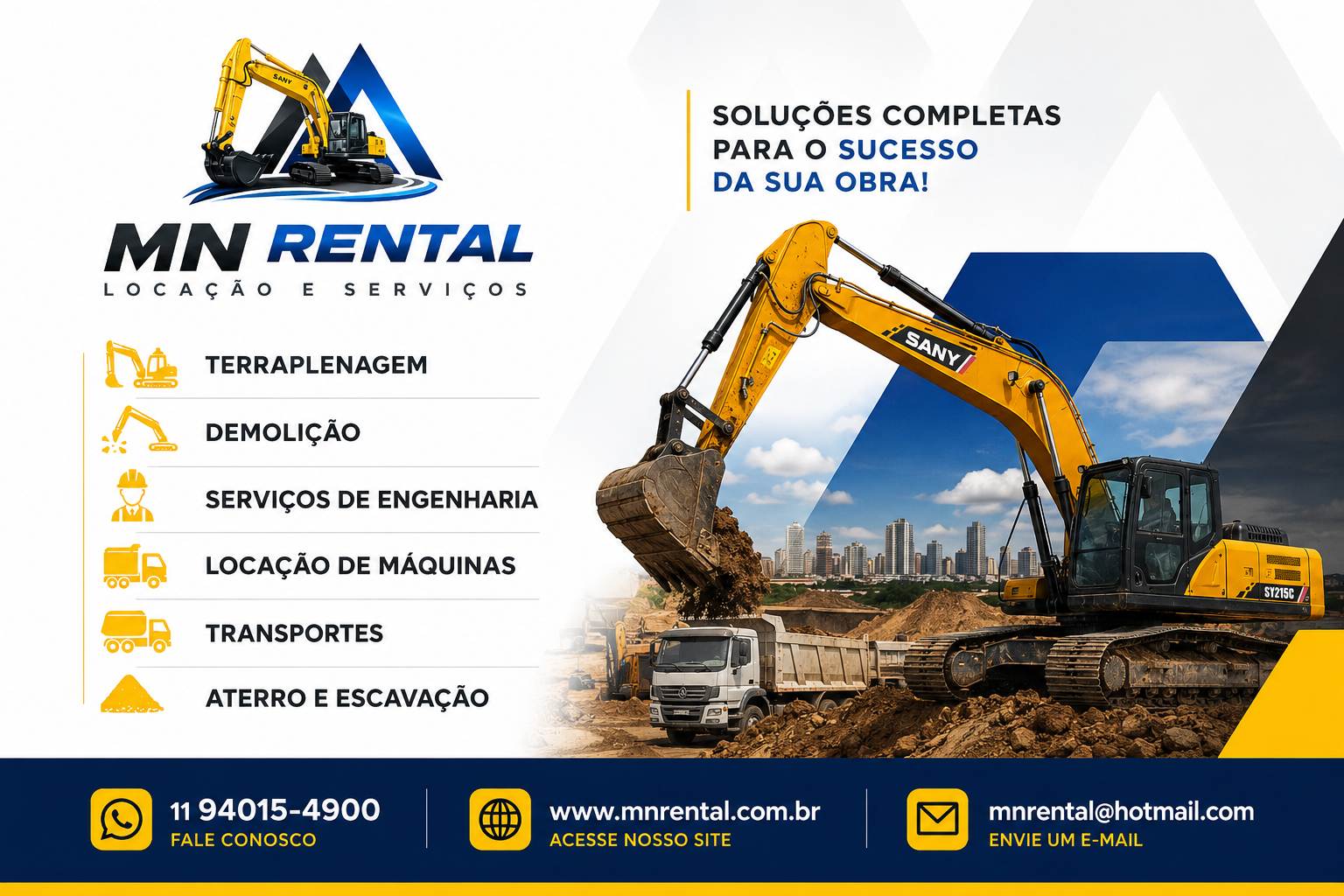 Terraplanagem Na Zona Leste – MN Rental